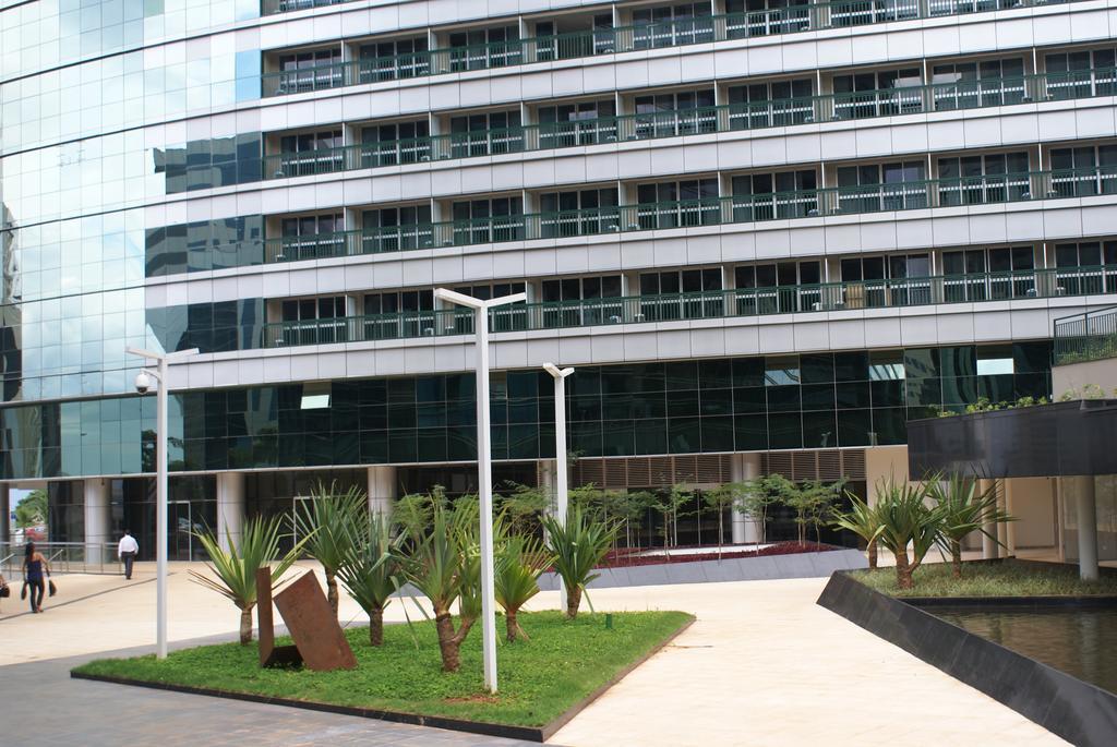 Flat Fusion Setor Hoteleiro Norte Com Servico Diario De Limpeza Brasília Zimmer foto